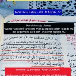 bershalawat kepada Nabi