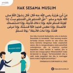 Hak sesama muslim yang harus ditunaikan