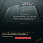 Mulailah menghafal Al-Qur'an