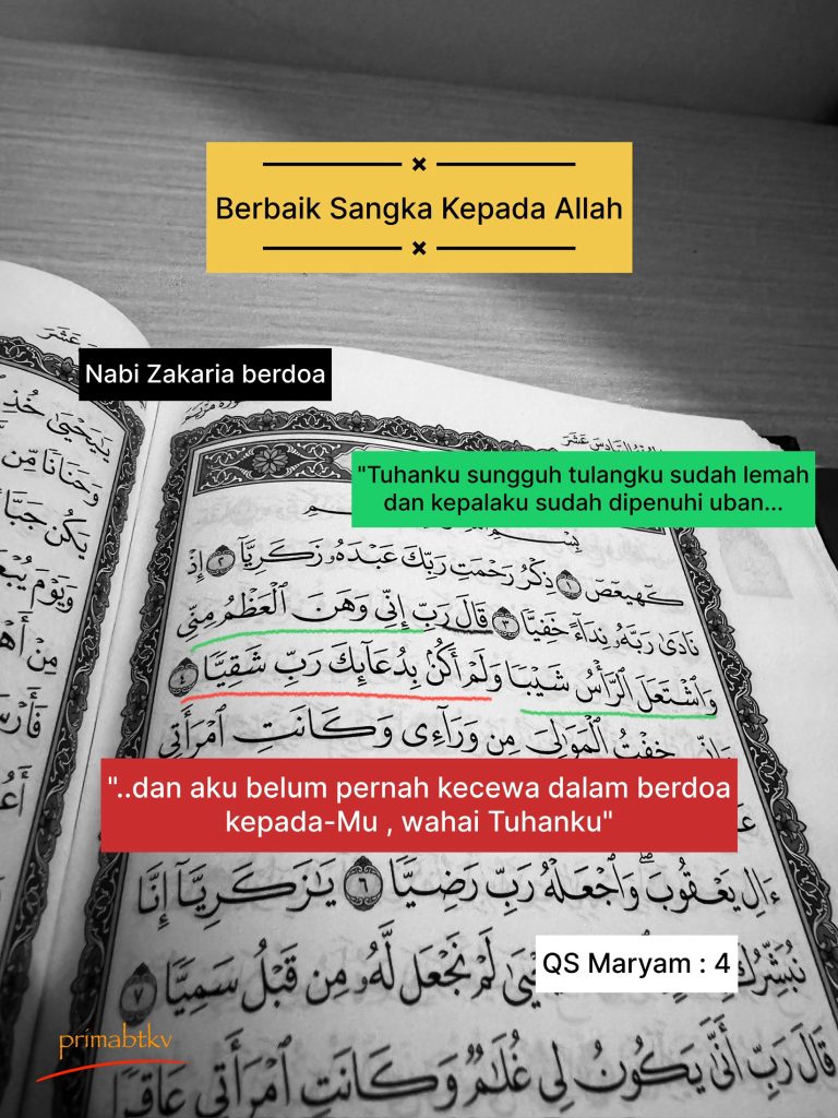 Kesabaran para Nabi dalam berdoa