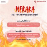 Neraka bagi yang enggan sholat