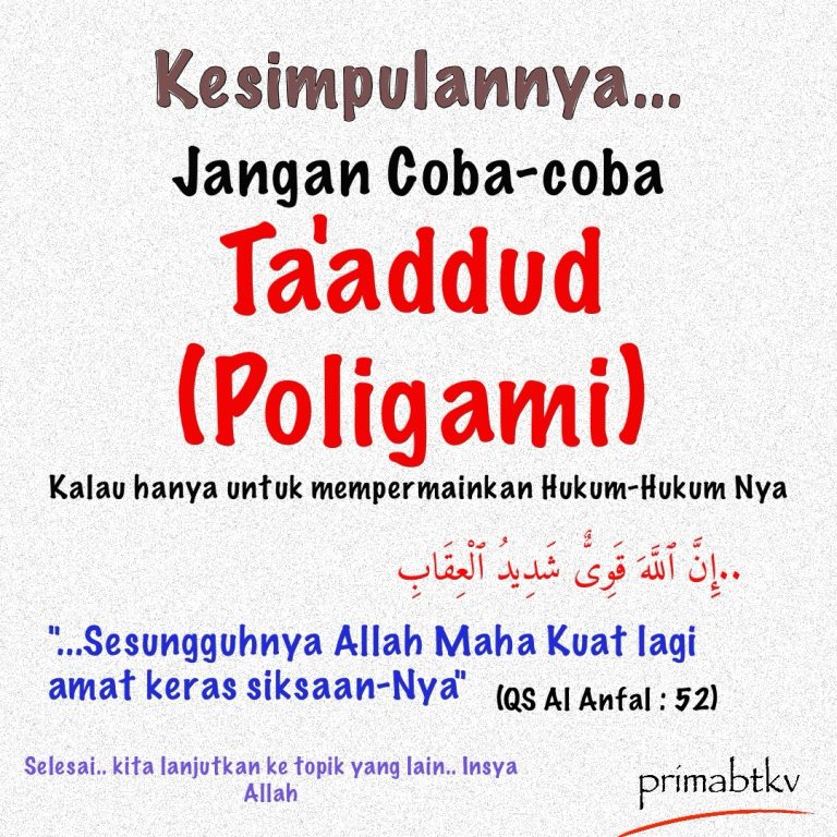 Ta’addud (Poligami)