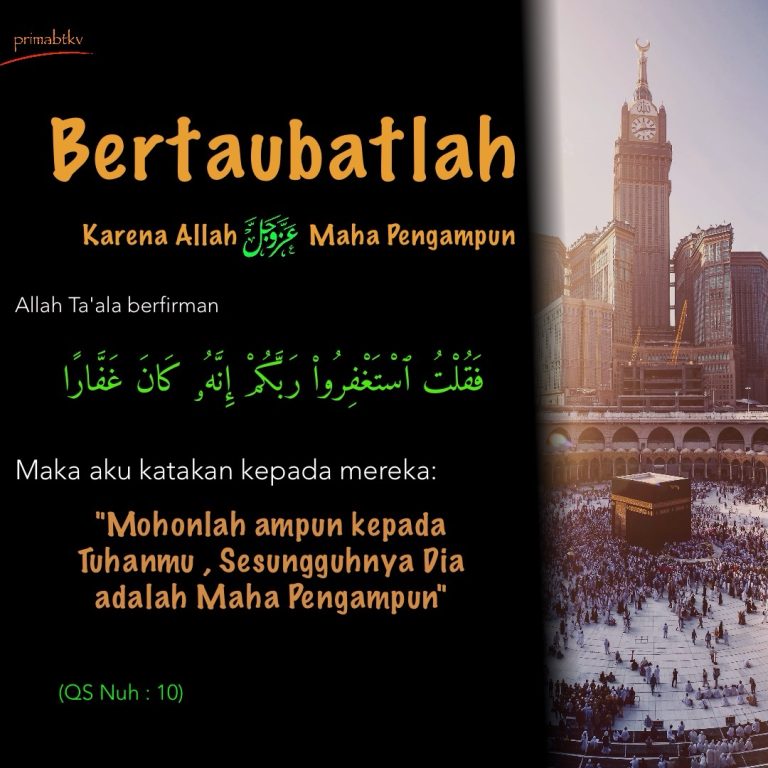 Cara Mendapatkan Ampunan Allah Ta’ala